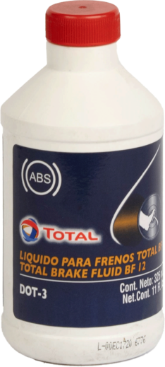 Total Brake Fluid Dot-3 12 Onz