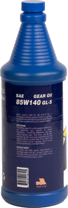 Golden Supreme Sae GL-5 85w140 Cuarto