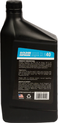 Golden Supreme Sae 40 Cuarto