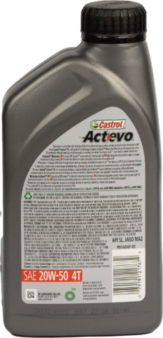 Castrol Actevo 4T 20W50 Cuarto