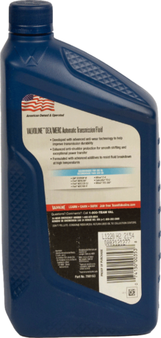 Valvoline ATF dexron III Cuarto