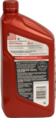 Valvoline Max Life 10w30 Cuarto