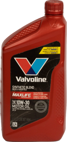 Valvoline Max Life 10w30 Cuarto