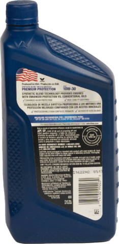 Valvoline Premium 10w30 Cuarto
