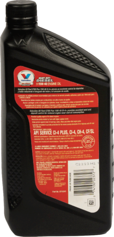 Valvoline All Fleet 15w40 CI-4/SL Cuarto