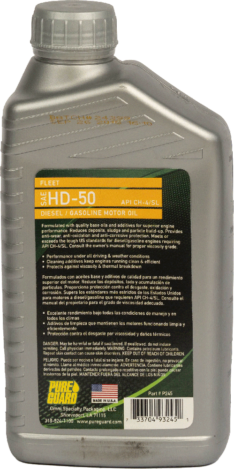 Pure Guard Fleet Sae 50 CH-4/SL Cuarto