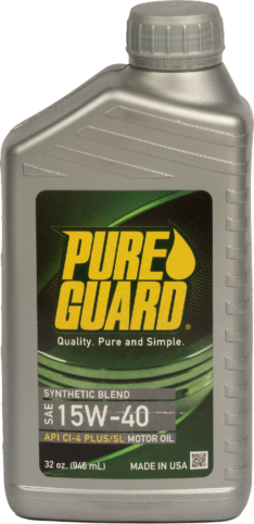 Pure Guard CI-4 15W40 10 TBN Cuarto
