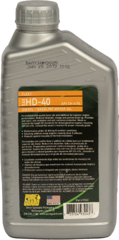 Pure Guard Fleet Sae 40 CH-4/SL Cuarto