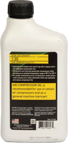 Pure Guard Air Compressor Oil Cuarto