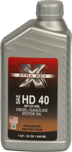 Xtra-Rev Fleet Sae 40 CF-4/SG Cuarto