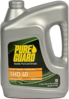 Pure Guard Fleet Sae 40 CH-4/SL Galon