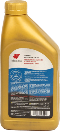IDEMITSU FULL SYN 5W30 GF-6 CUARTO