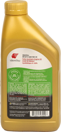 IDEMITSU FULL SYN 5W20 GF-6 Cuarto