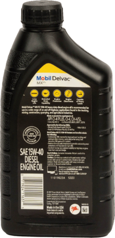 Mobil Delvac MX 15W40 Cuarto