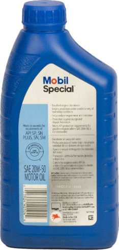 Mobil Special 20w50 Cuarto