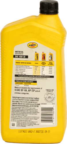 Pennzoil MO SAE 10w30 Cuarto
